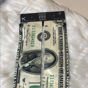 NWT ODD SOX Money Socks